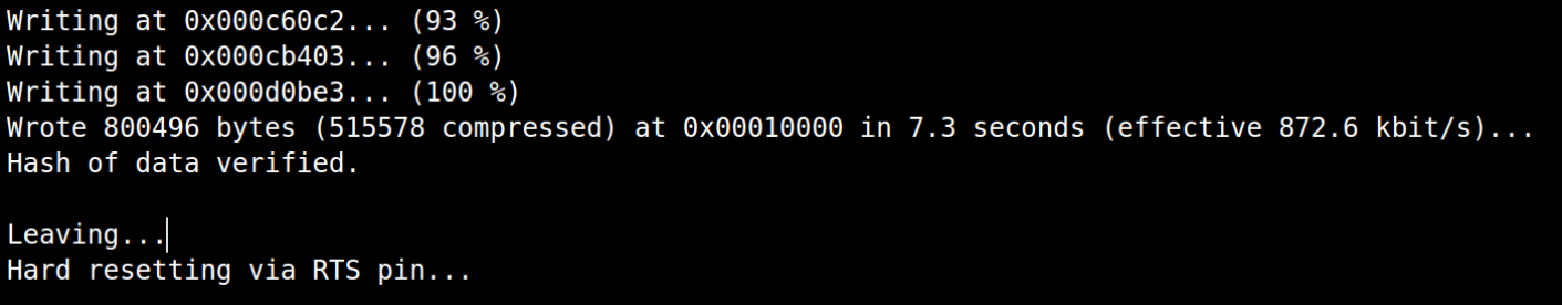 upload result